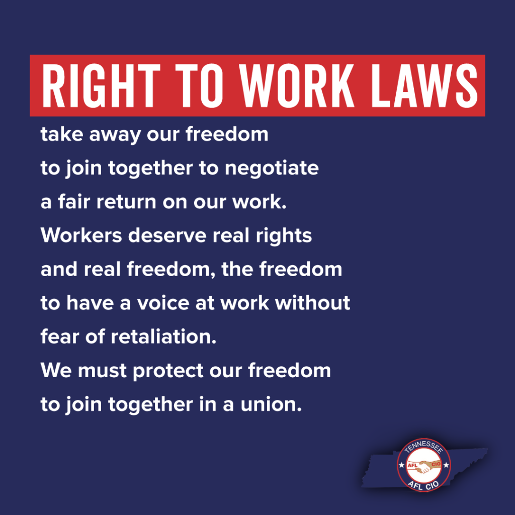 Local 1554 fighting right-to-work bill – Southern States